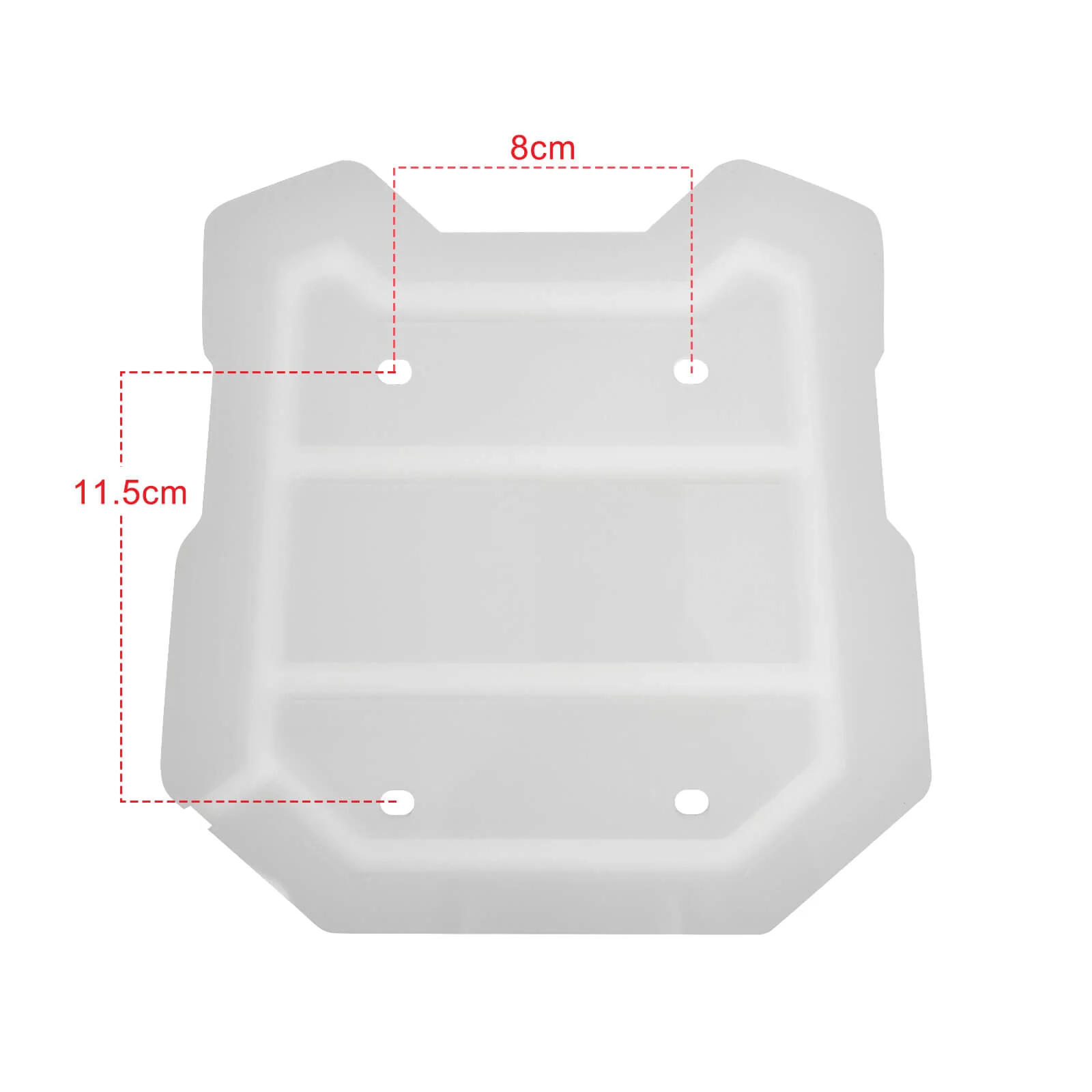 Acrylic Rear Footrest Plate for HALO KNIGHT T107Pro/ T107Max (Pre-2025 Models Only) - Image 2