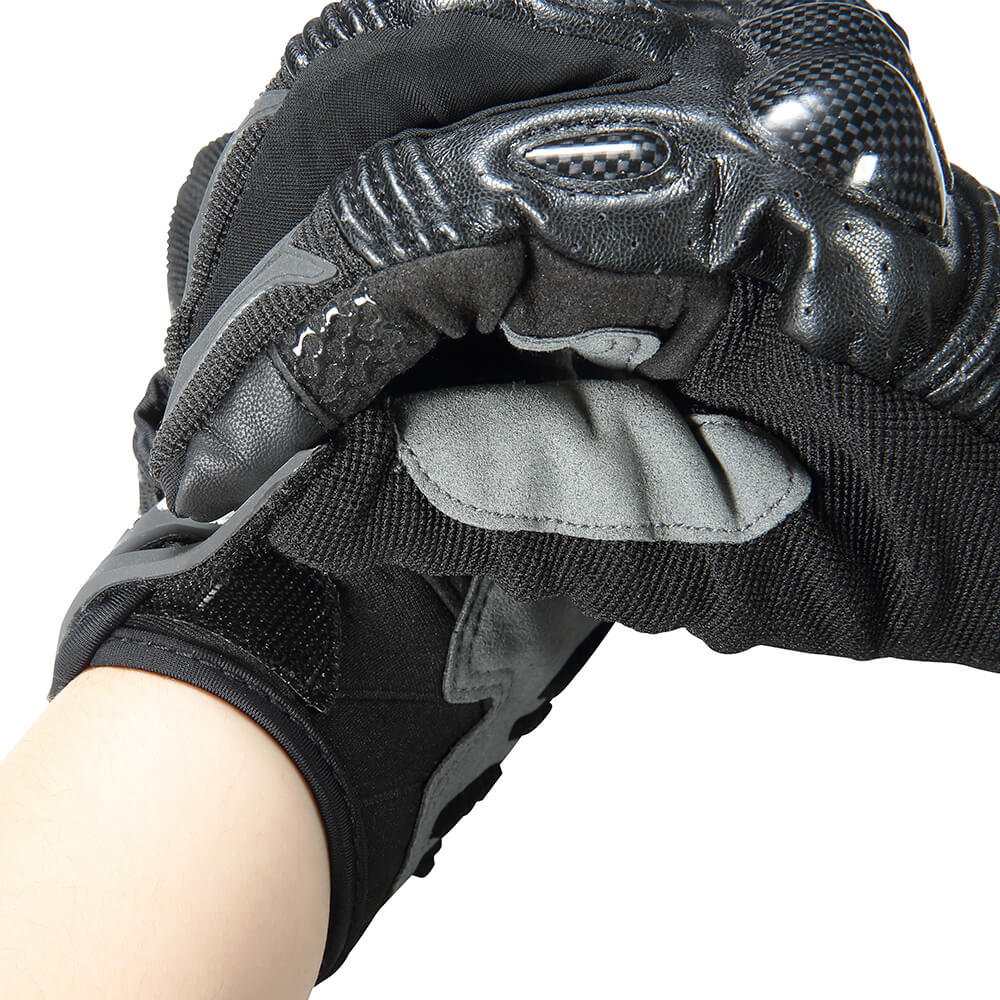All-Season Motorcycle & E-Scooter Gloves – Touchscreen Ready, Breathable, Knuckle Protection - Image 5