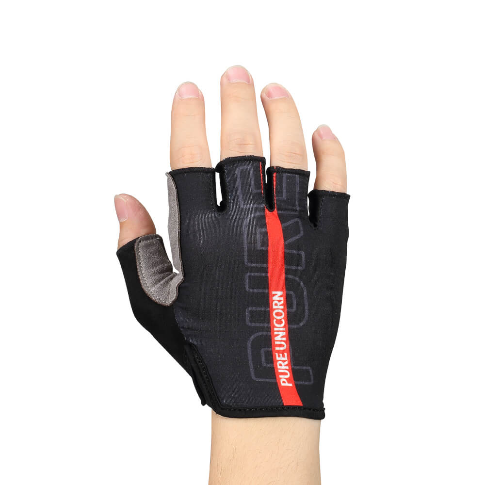 PURE UNICORN Breathable Half-Finger Cycling Gloves – Anti-Slip Grip for E-Bike, Scooter & Motorcycle Riders - Image 3