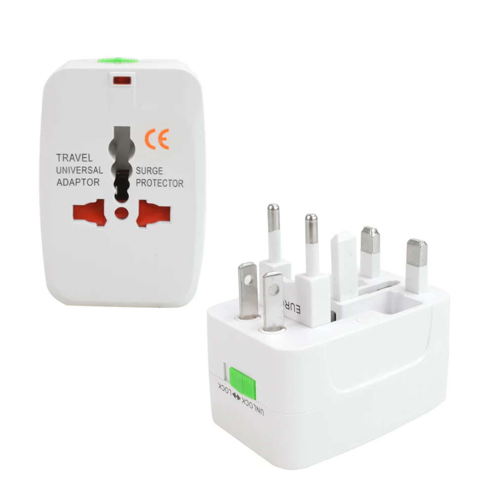 Charger Adapter with EU, US, AU, UK Plugs
