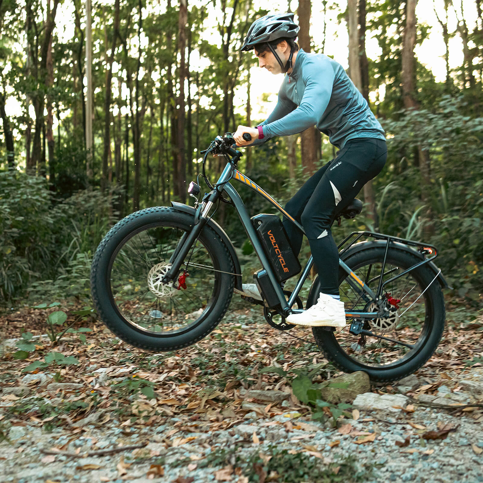 VOLTCYCLE F01 48V 750W 18.2Ah Electric Bike - Image 4
