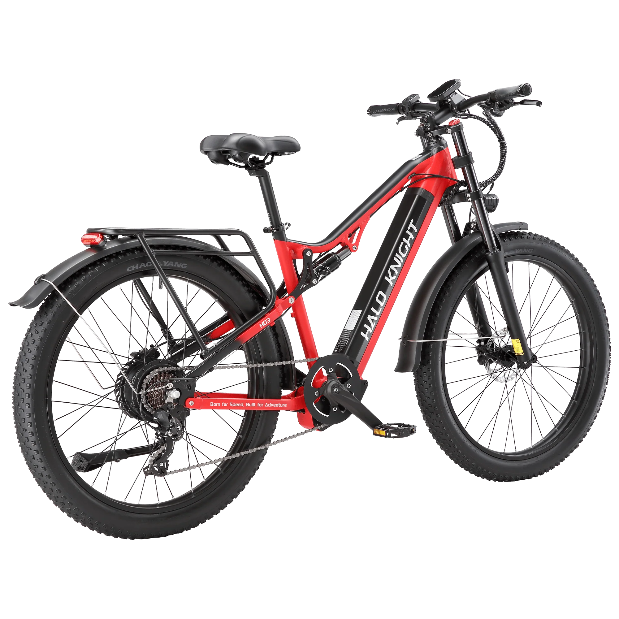 HALO KNIGHT H03 48V 1000W 19.2Ah Electric Bike - Image 4