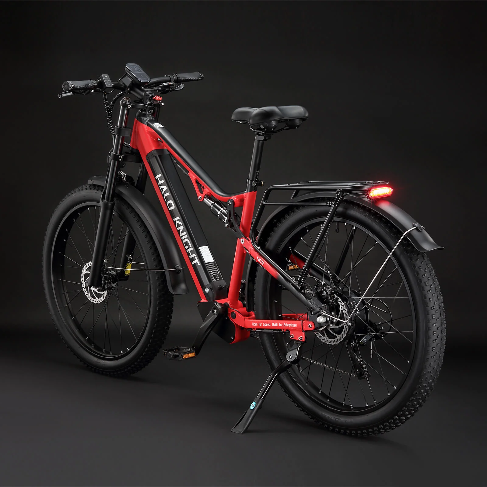 HALO KNIGHT H03 48V 1000W 19.2Ah Electric Bike - Image 7