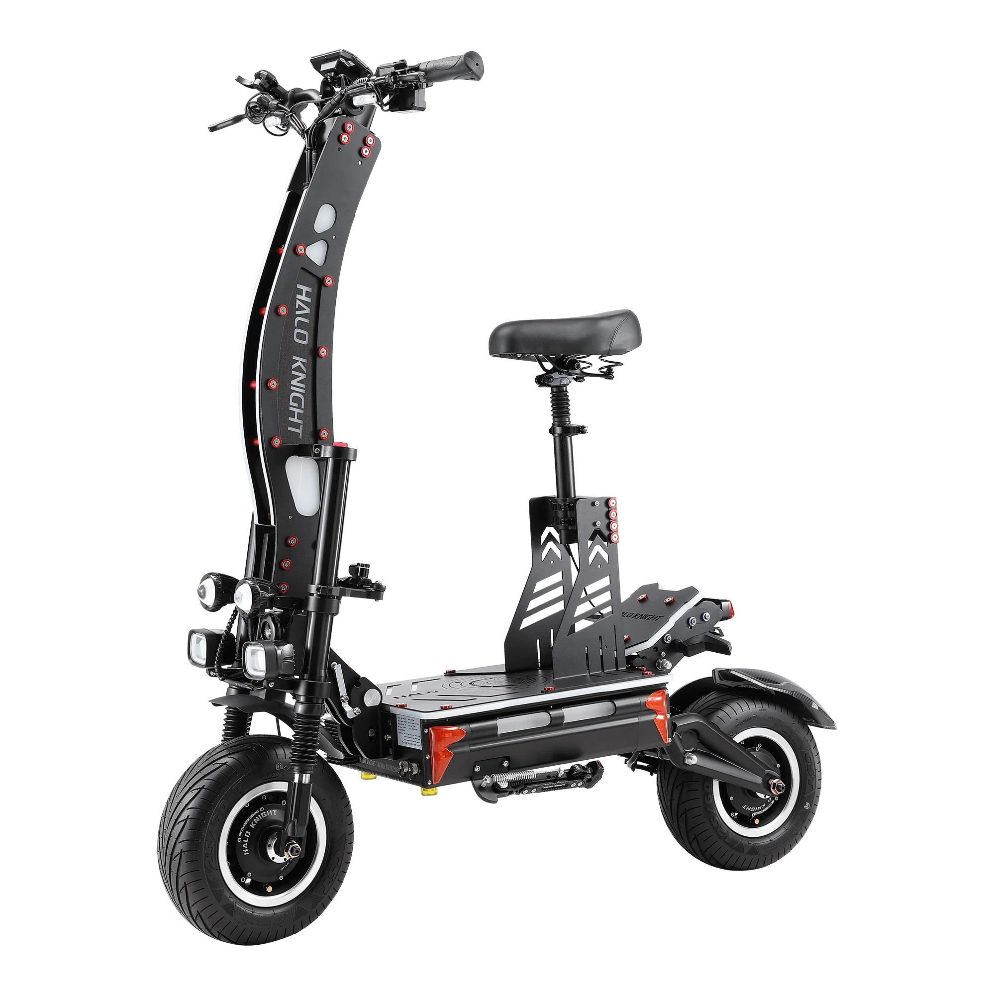 HALO KNIGHT T107Max 72V 8000W 50Ah Dual Motor Electric Scooter - Image 8