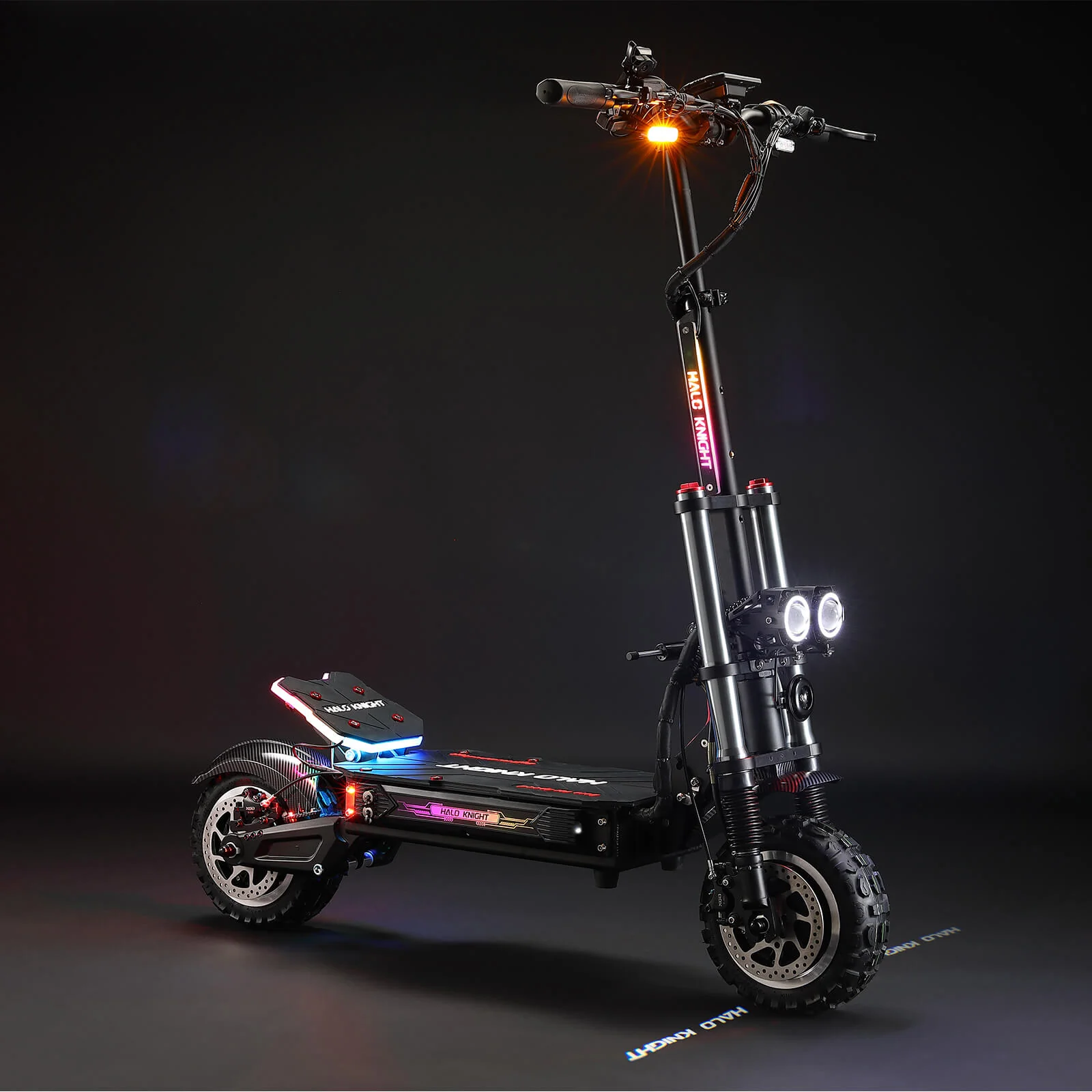 HALO KNIGHT T107Pro 60V 6000W 38.4Ah Dual Motor Electric Scooter - Image 9