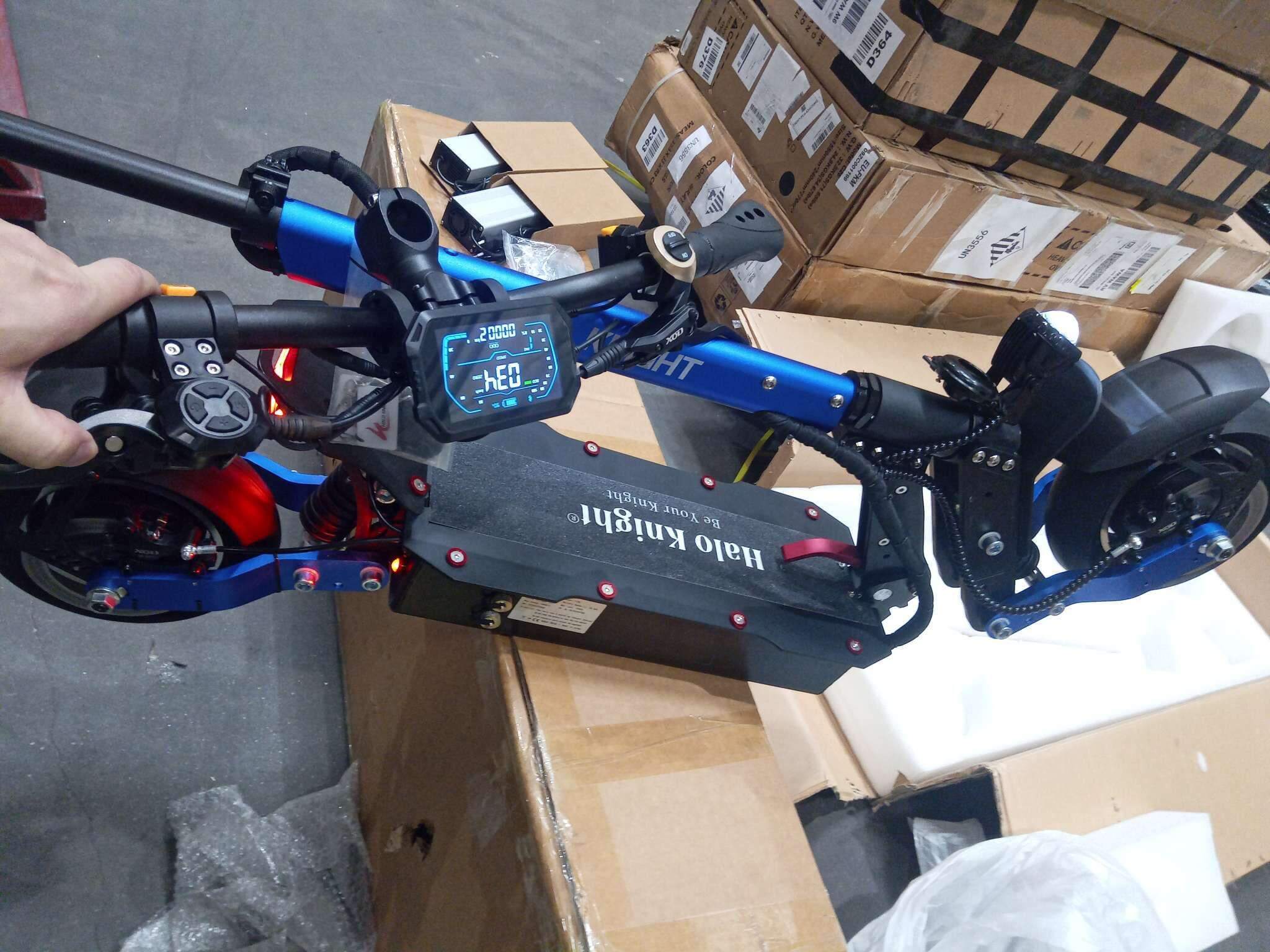 HALO KNIGHT T108 52V 2400W 28.8Ah Dual Motor Electric Scooter- Official Demo Unit · Certified & Fully Tested - Image 3