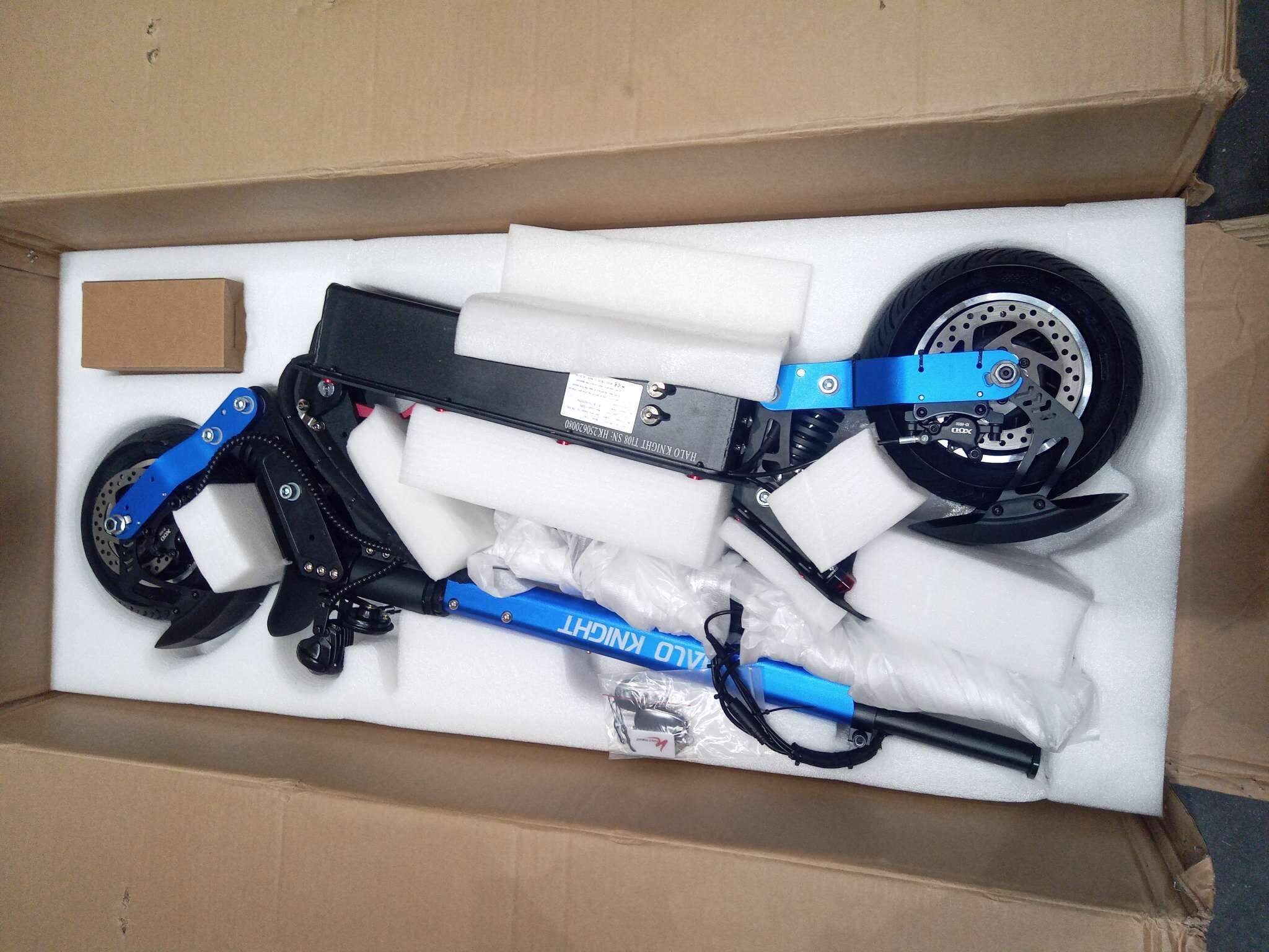 HALO KNIGHT T108 52V 2400W 28.8Ah Dual Motor Electric Scooter- Official Demo Unit · Certified & Fully Tested - Image 6