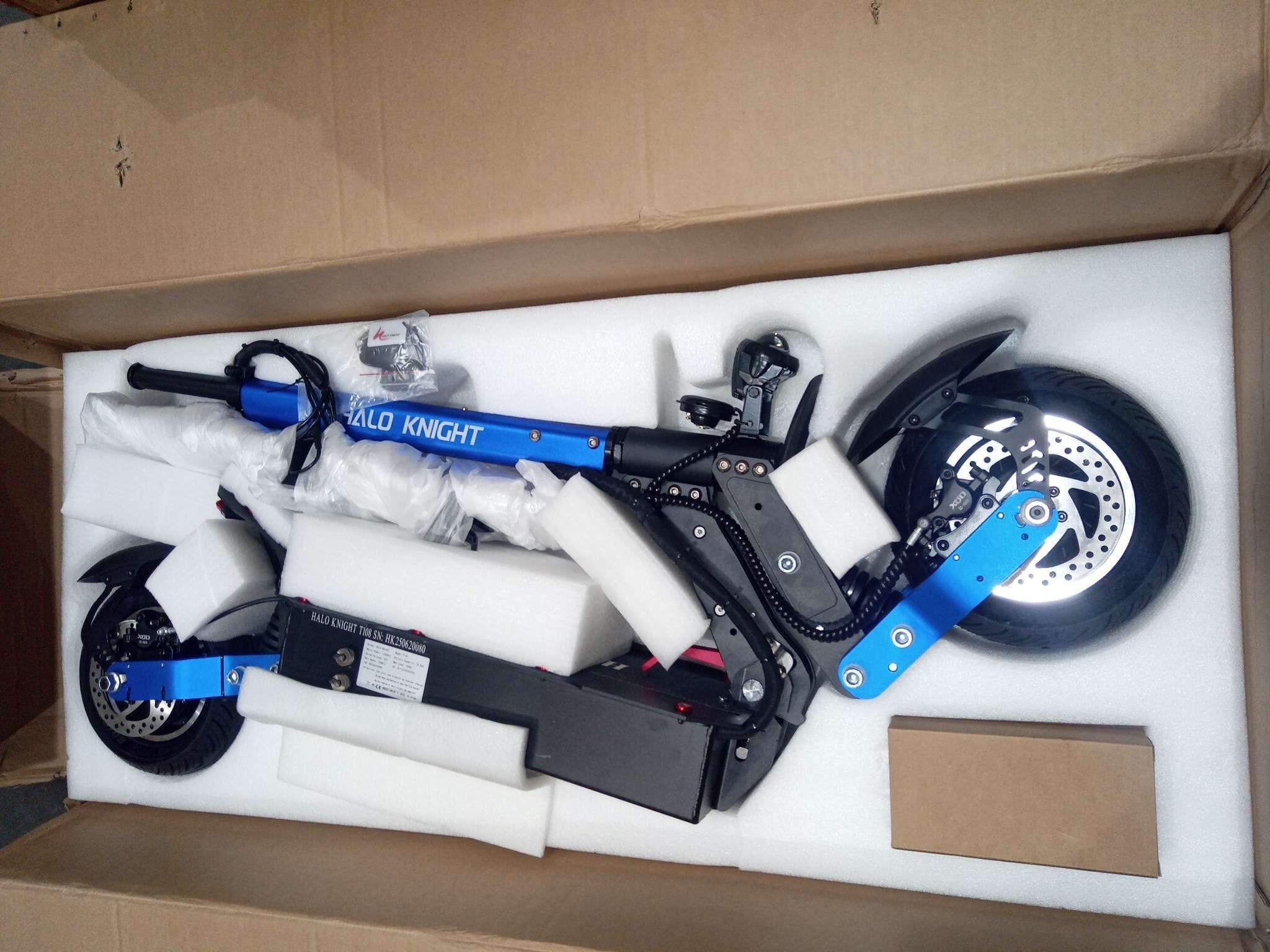 HALO KNIGHT T108 52V 2400W 28.8Ah Dual Motor Electric Scooter- Official Demo Unit · Certified & Fully Tested - Image 7