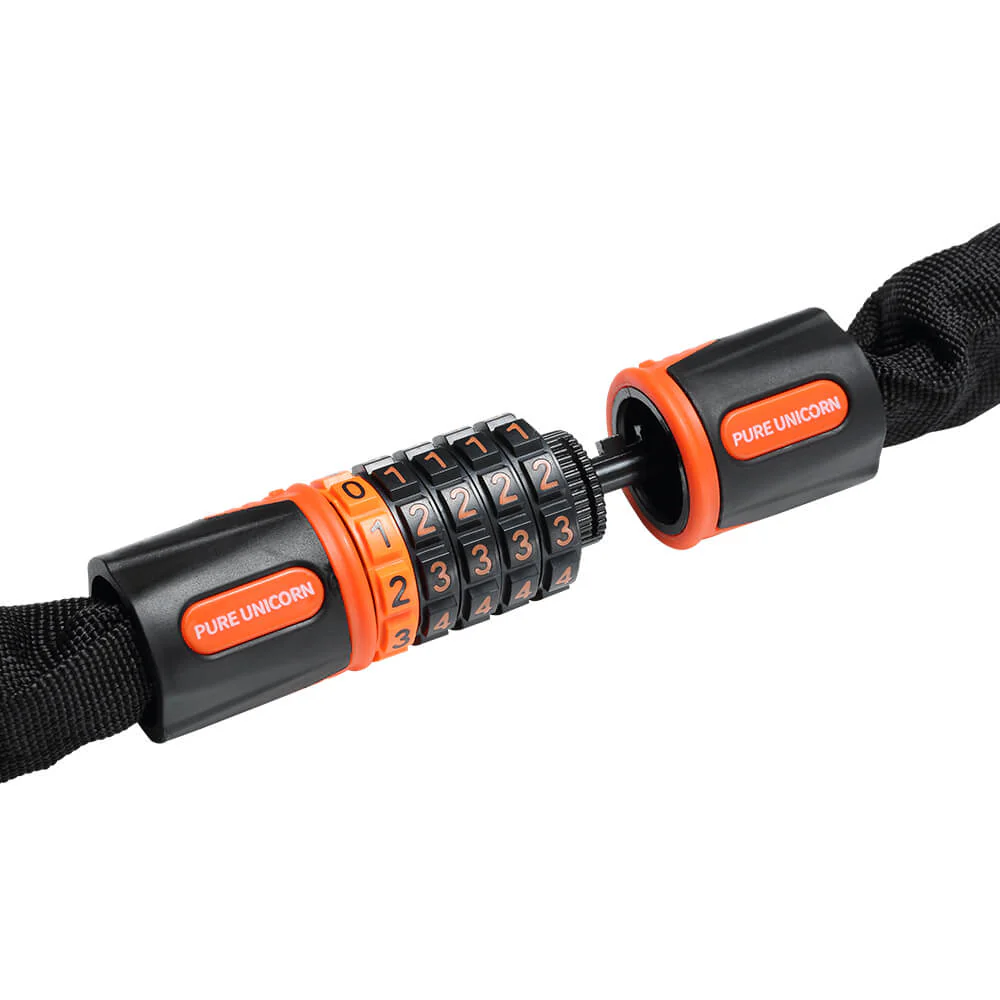 PURE UNICORN Heavy-Duty Bike Chain Lock for E-Bike & Scooter Security - Image 3