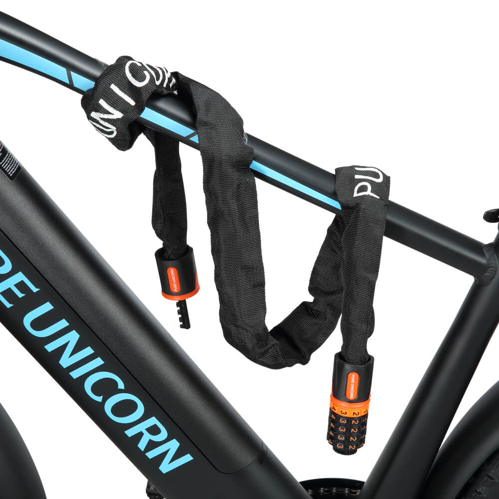 PURE UNICORN Heavy-Duty Bike Chain Lock for E-Bike & Scooter Security - Image 4