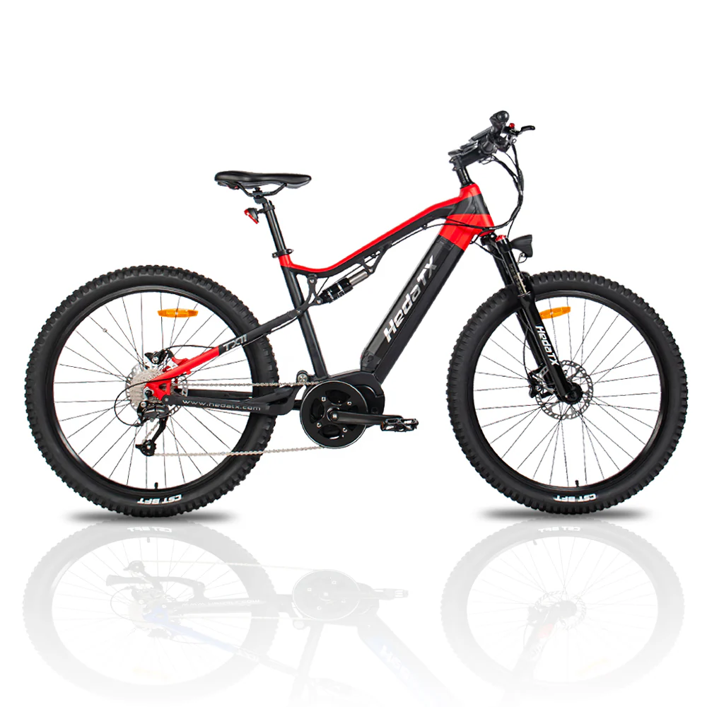 Hedatx TX11 48V 1000W 15Ah Mid-motor Electric Bike - Image 3