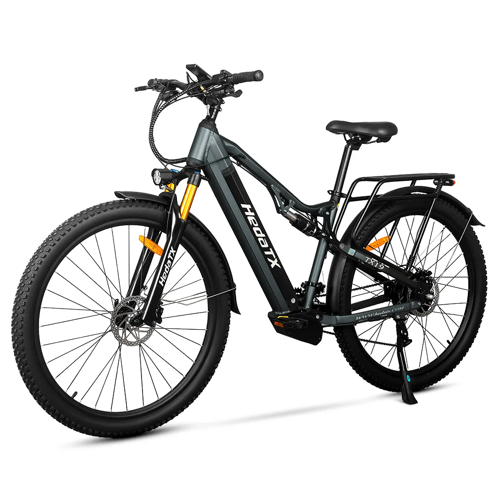 Hedatx TX19 29” 48V 19.2Ah 1000W Electric Bike with Rear Rack - Image 7