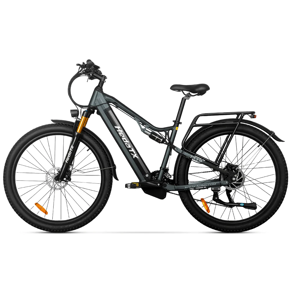Hedatx TX19 29” 48V 19.2Ah 1000W Electric Bike with Rear Rack - Image 8