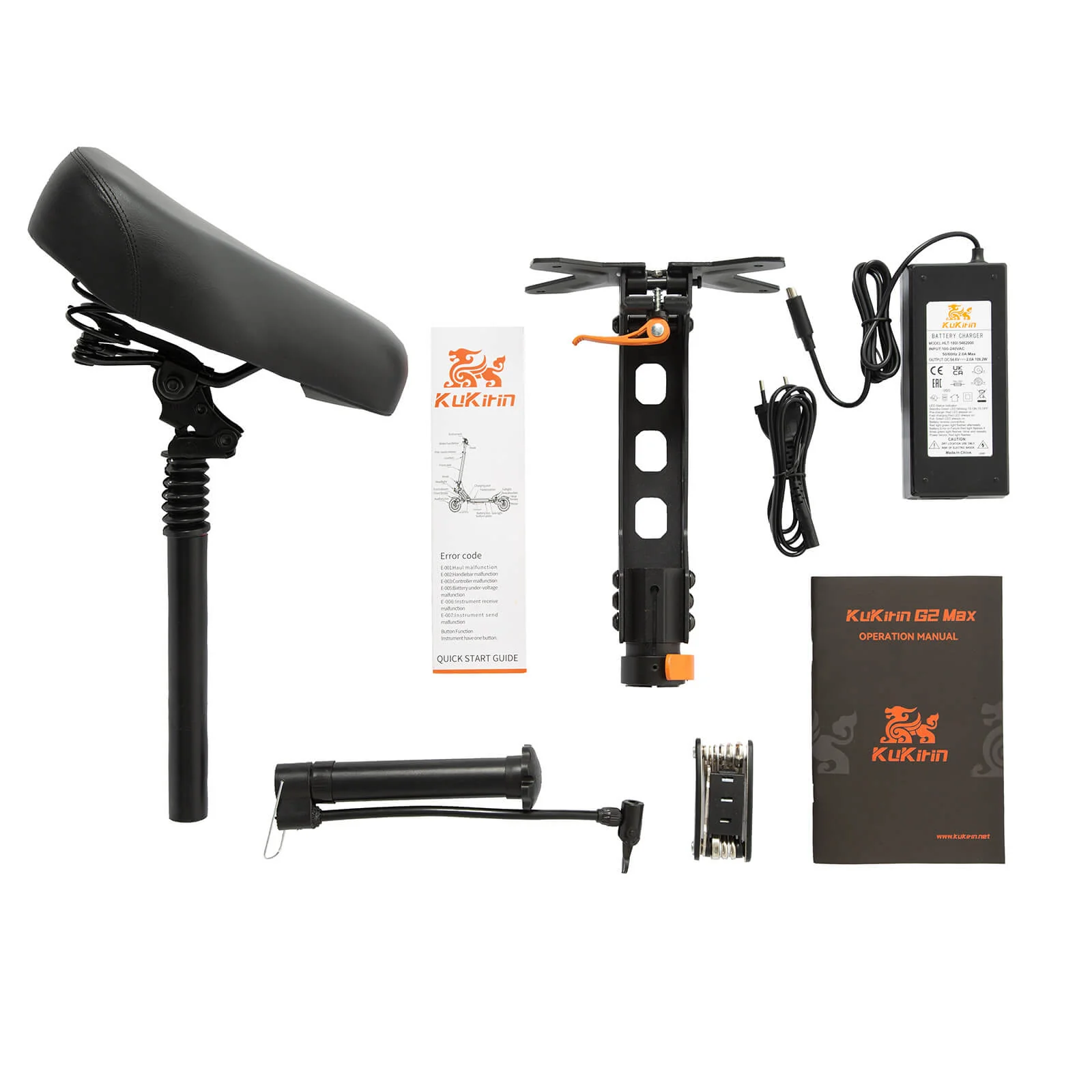 KuKirin G2 Max 48V 1000W 20.8Ah Electric Scooter - Image 11