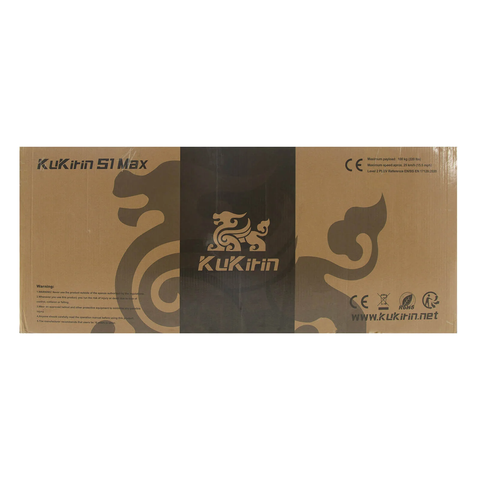 KuKirin S1 Max 36V 350W 10.4Ah Electric Scooter - Image 15