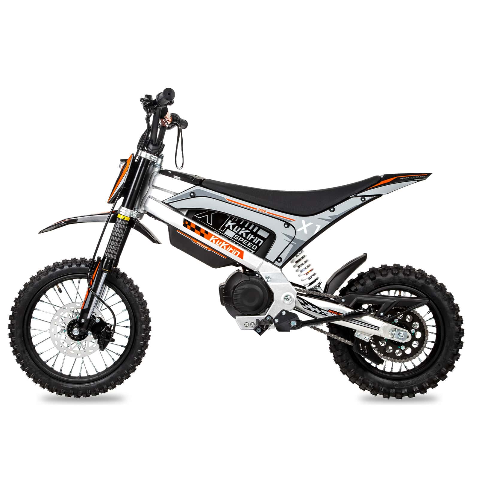 KuKirin X1 2000W Mid-Drive 48V 20.8Ah Electric Moped Bike - Image 3
