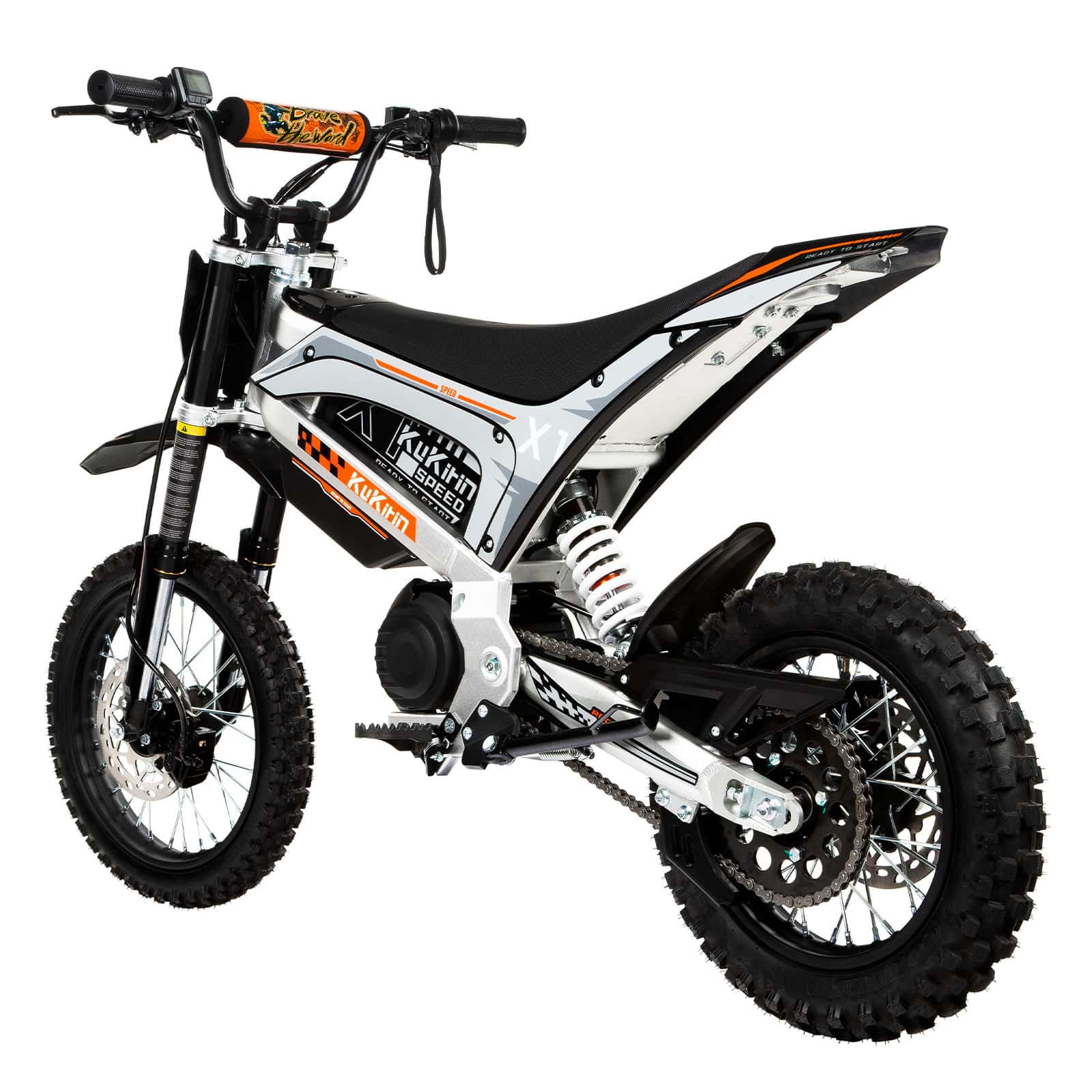 KuKirin X1 2000W Mid-Drive 48V 20.8Ah Electric Moped Bike - Image 4