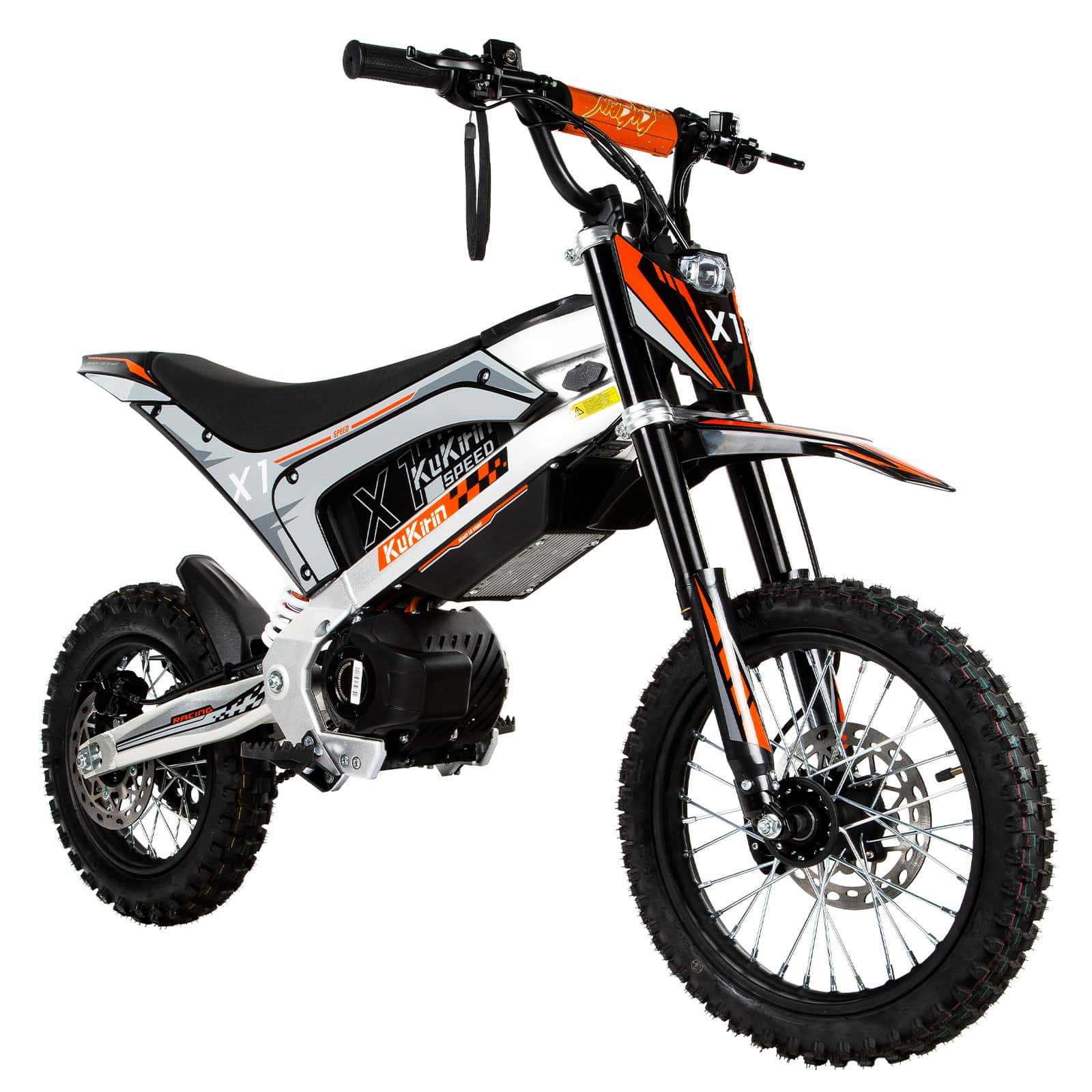 KuKirin X1 2000W Mid-Drive 48V 20.8Ah Electric Moped Bike - Image 7