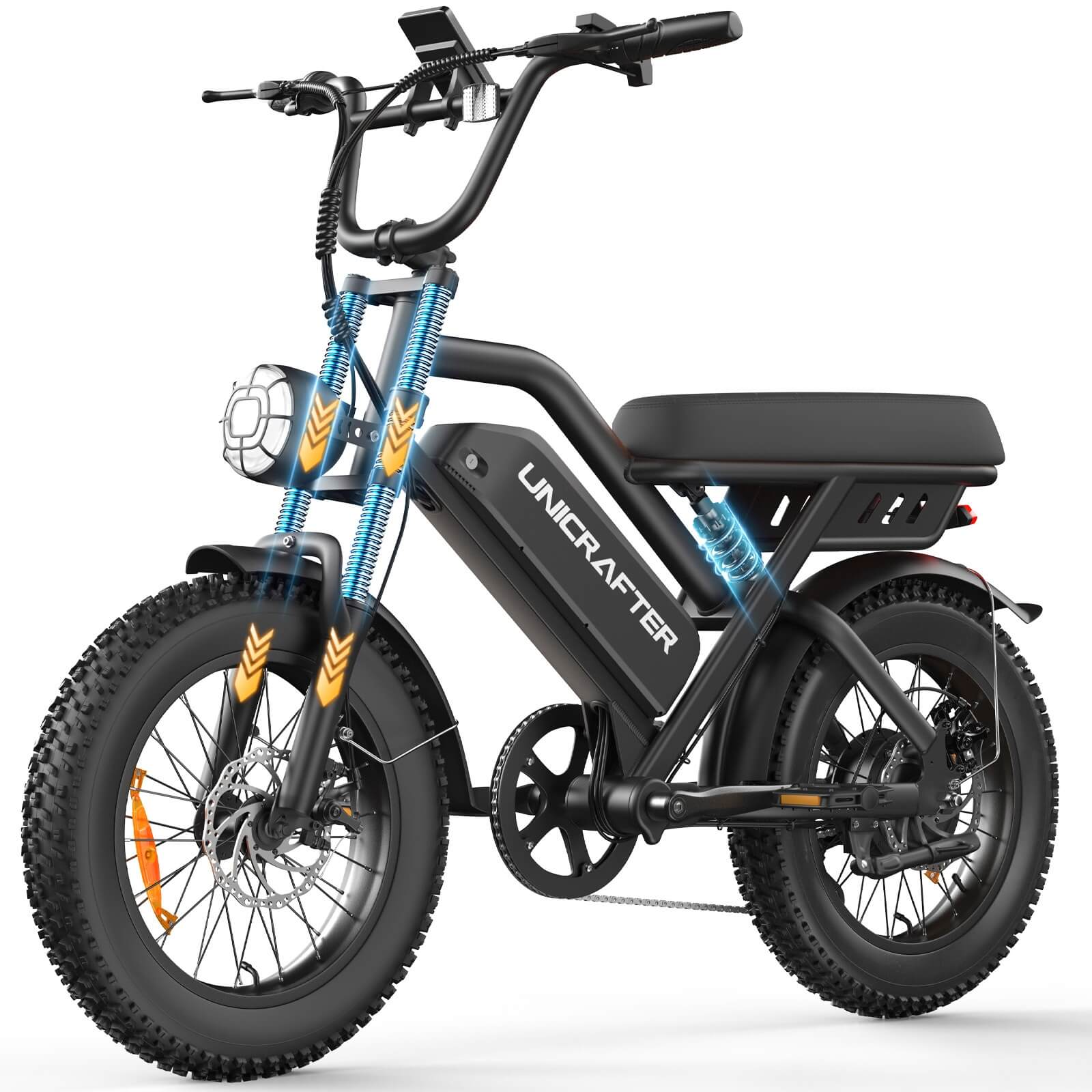 UNICRAFTER M3C 48V 750W 15.6Ah Electric Bike - Image 4