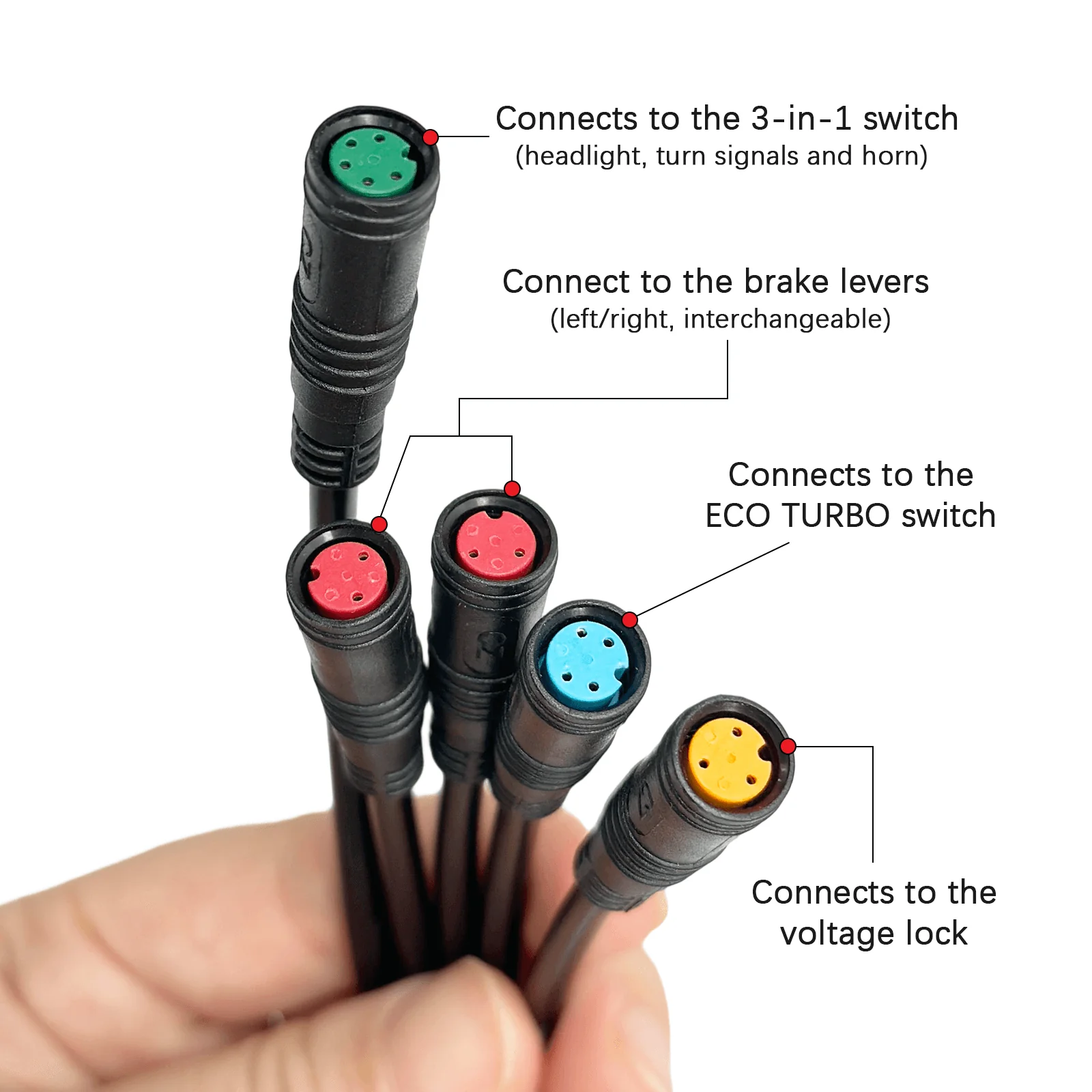 Main Wiring Harness (Main Cable) for Voltage Lock Version - Image 6