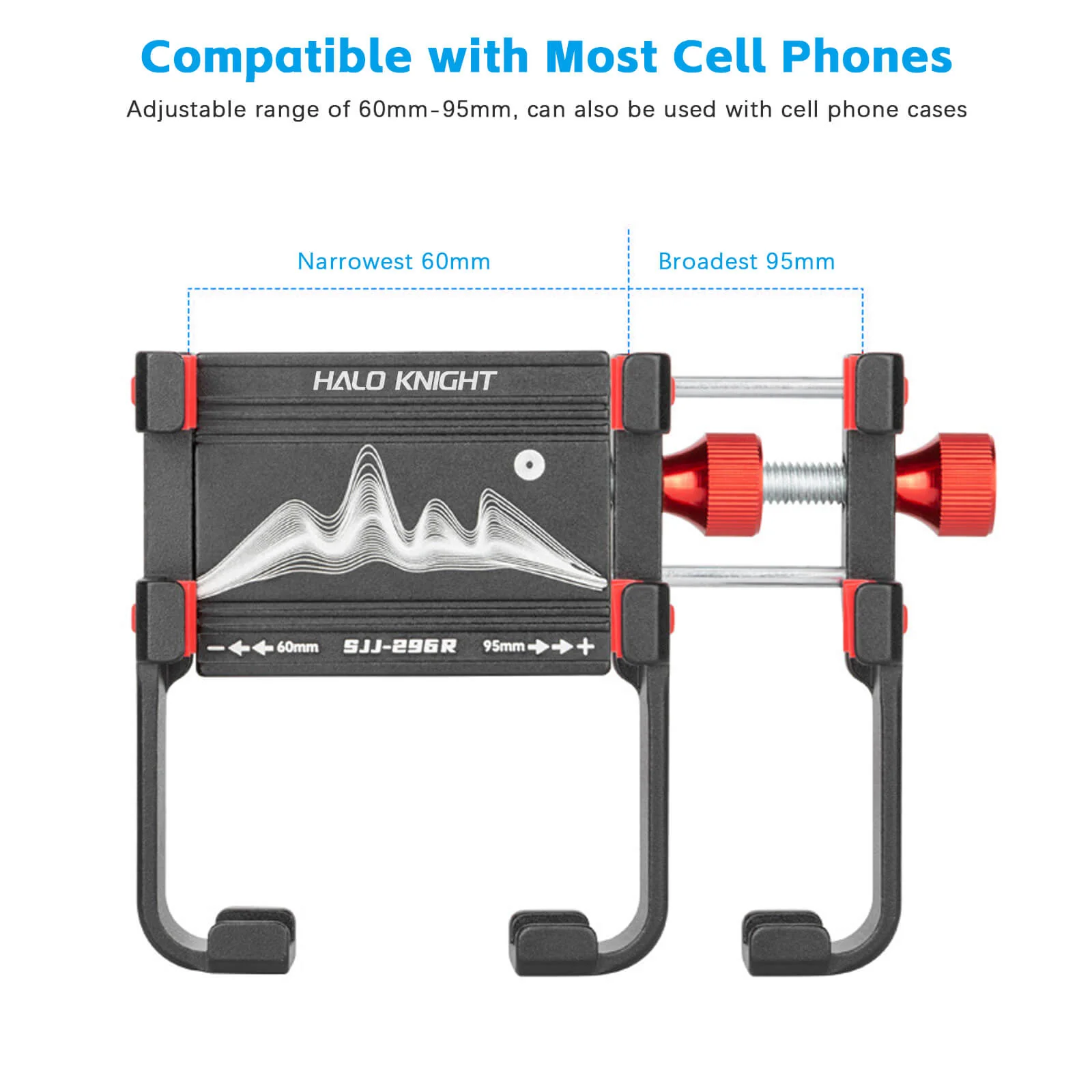 Mobile Phone Holder For HALO KNIGHT Ebikes/ Escooters - Image 3
