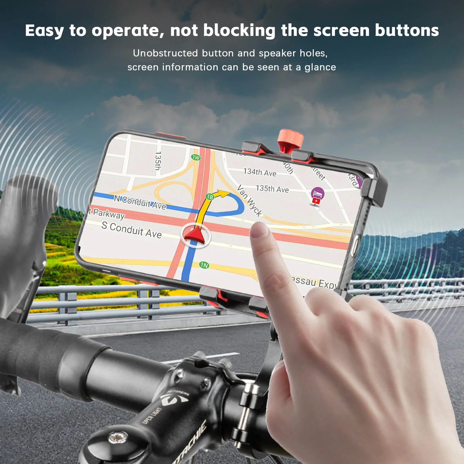 Mobile Phone Holder For HALO KNIGHT Ebikes/ Escooters - Image 7