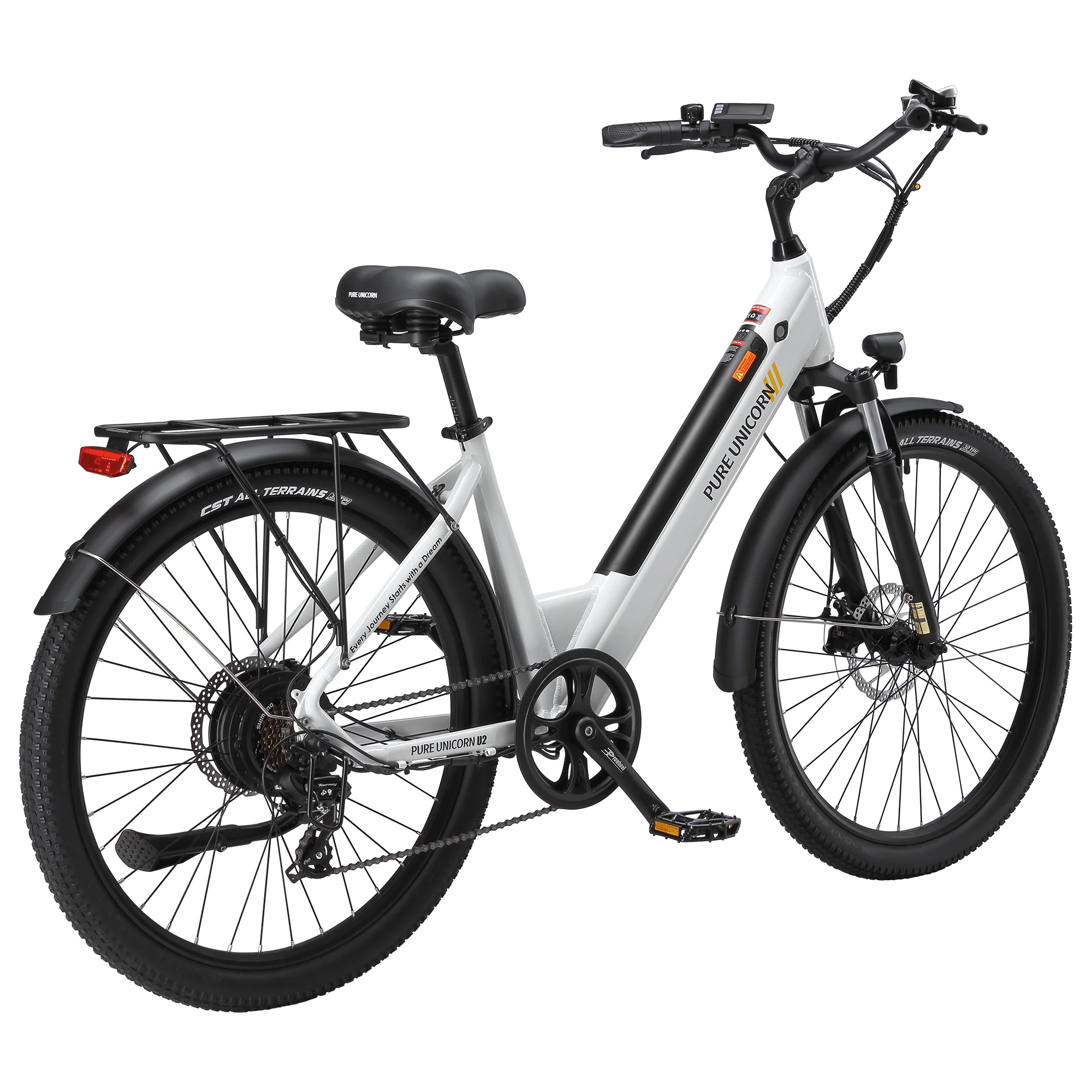 PURE UNICORN U2 48V 750W 12.8Ah Electric Bike - Limited Free Gifts - Image 11