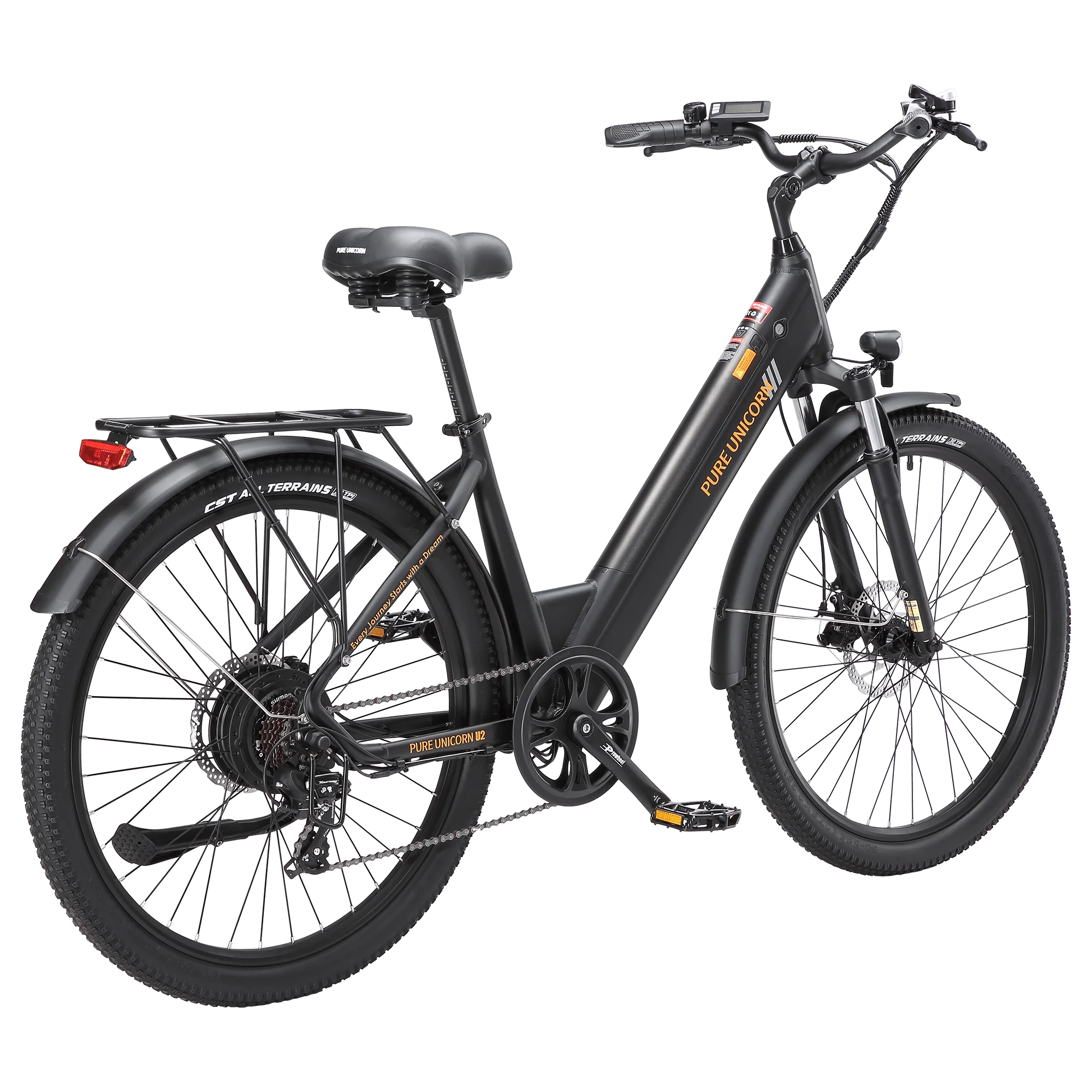 PURE UNICORN U2 48V 750W 12.8Ah Electric Bike - Limited Free Gifts - Image 16
