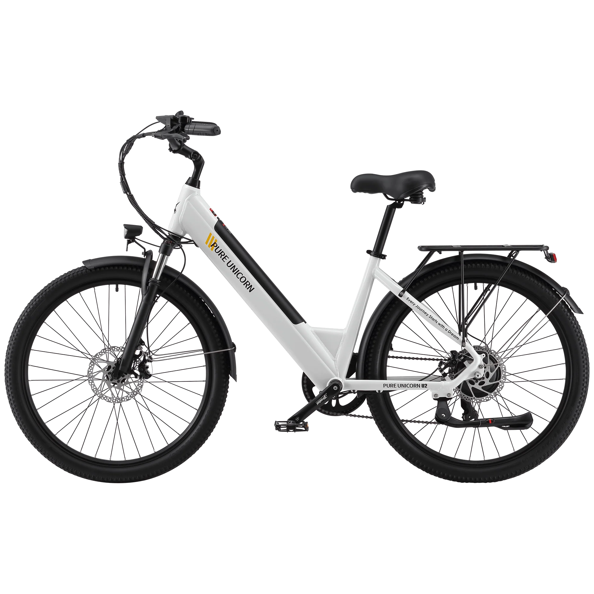 PURE UNICORN U2 48V 750W 12.8Ah Electric Bike - Limited Free Gifts - Image 3