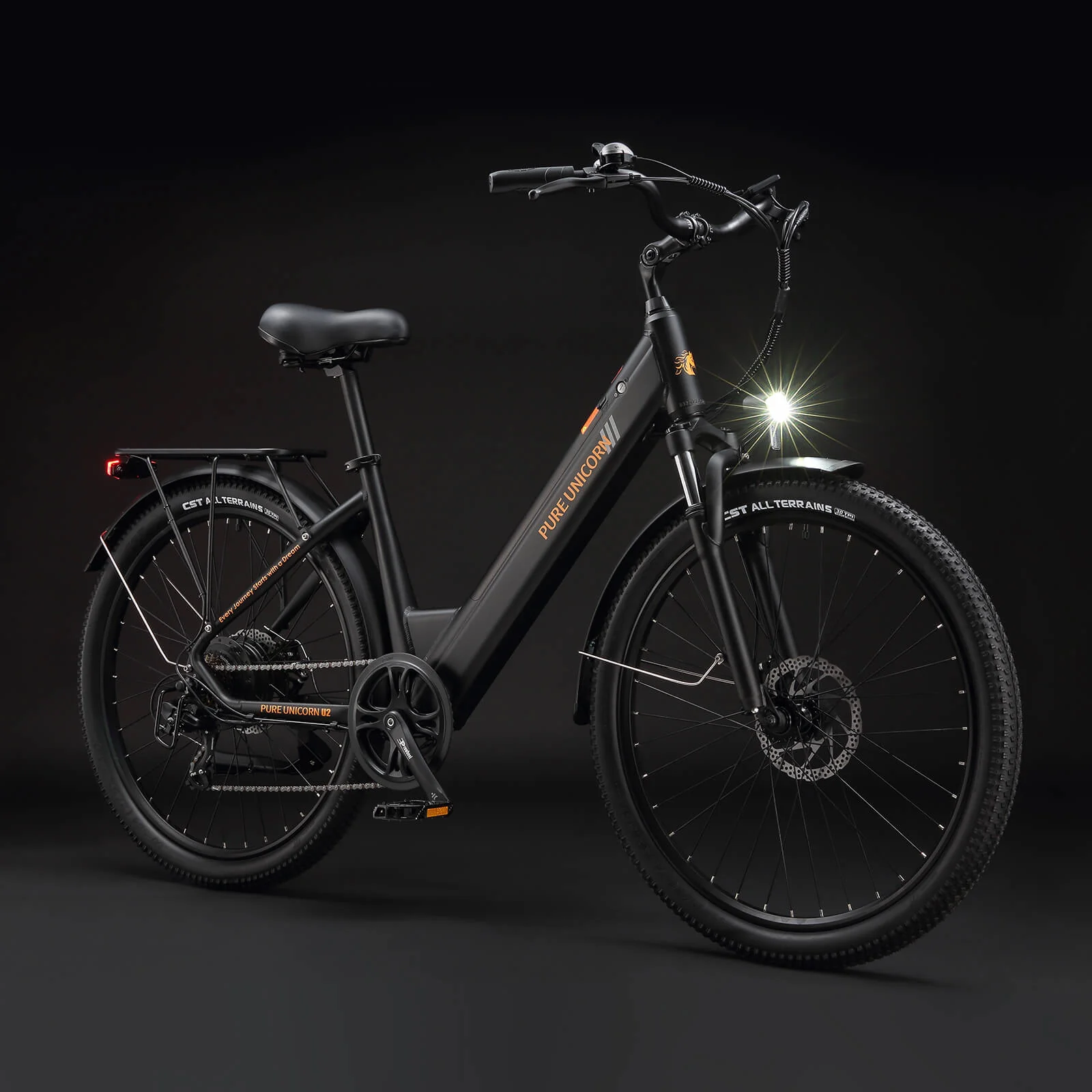 PURE UNICORN U2 48V 750W 12.8Ah Electric Bike - Limited Free Gifts - Image 8