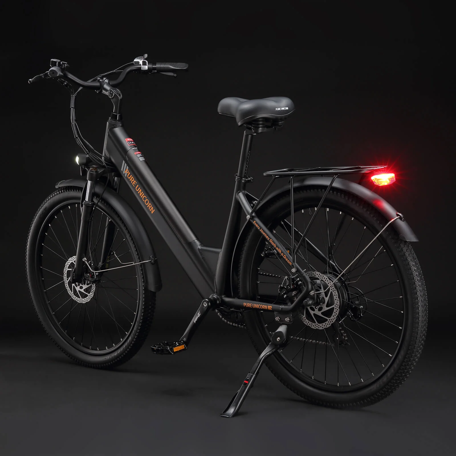 PURE UNICORN U2 48V 750W 12.8Ah Electric Bike - Limited Free Gifts - Image 9