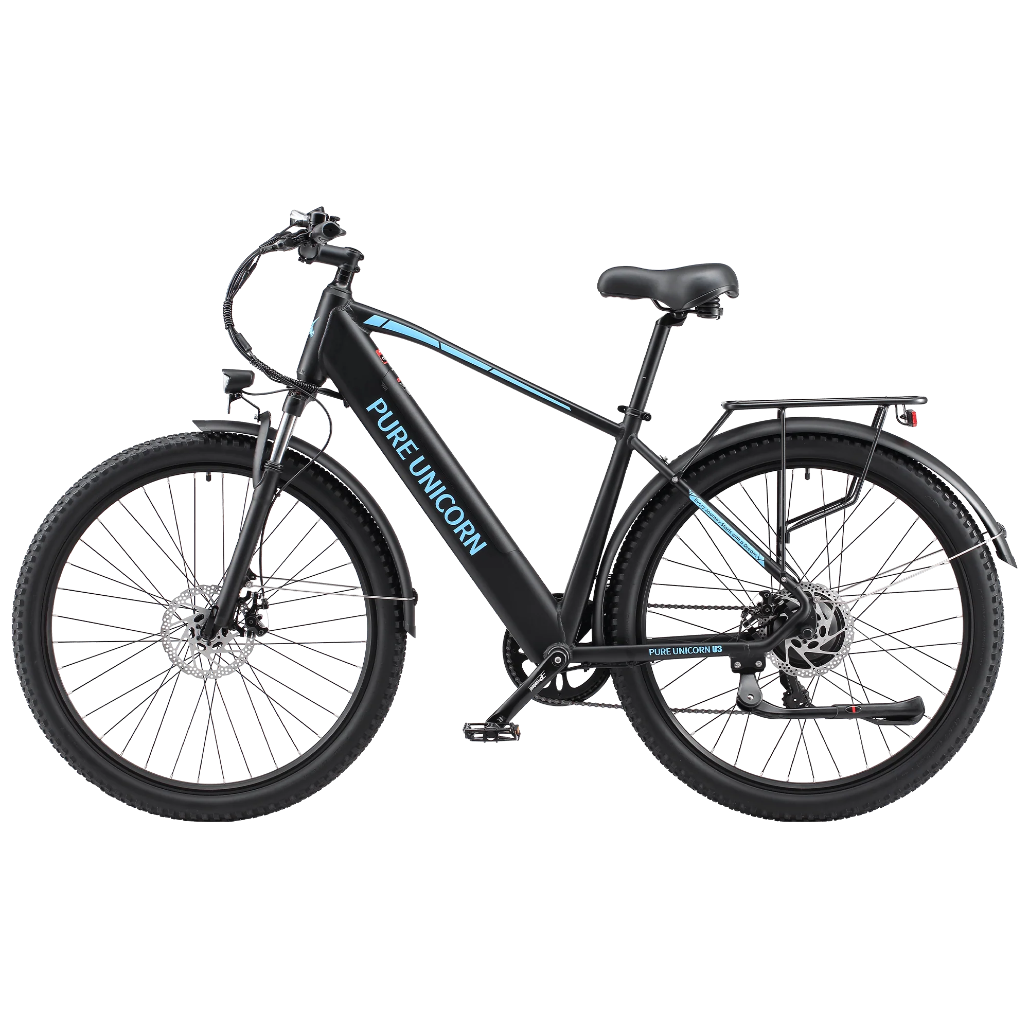 PURE UNICORN U3 48V 750W E-Bike – Free Gift Pack (Limited Time) - Image 3
