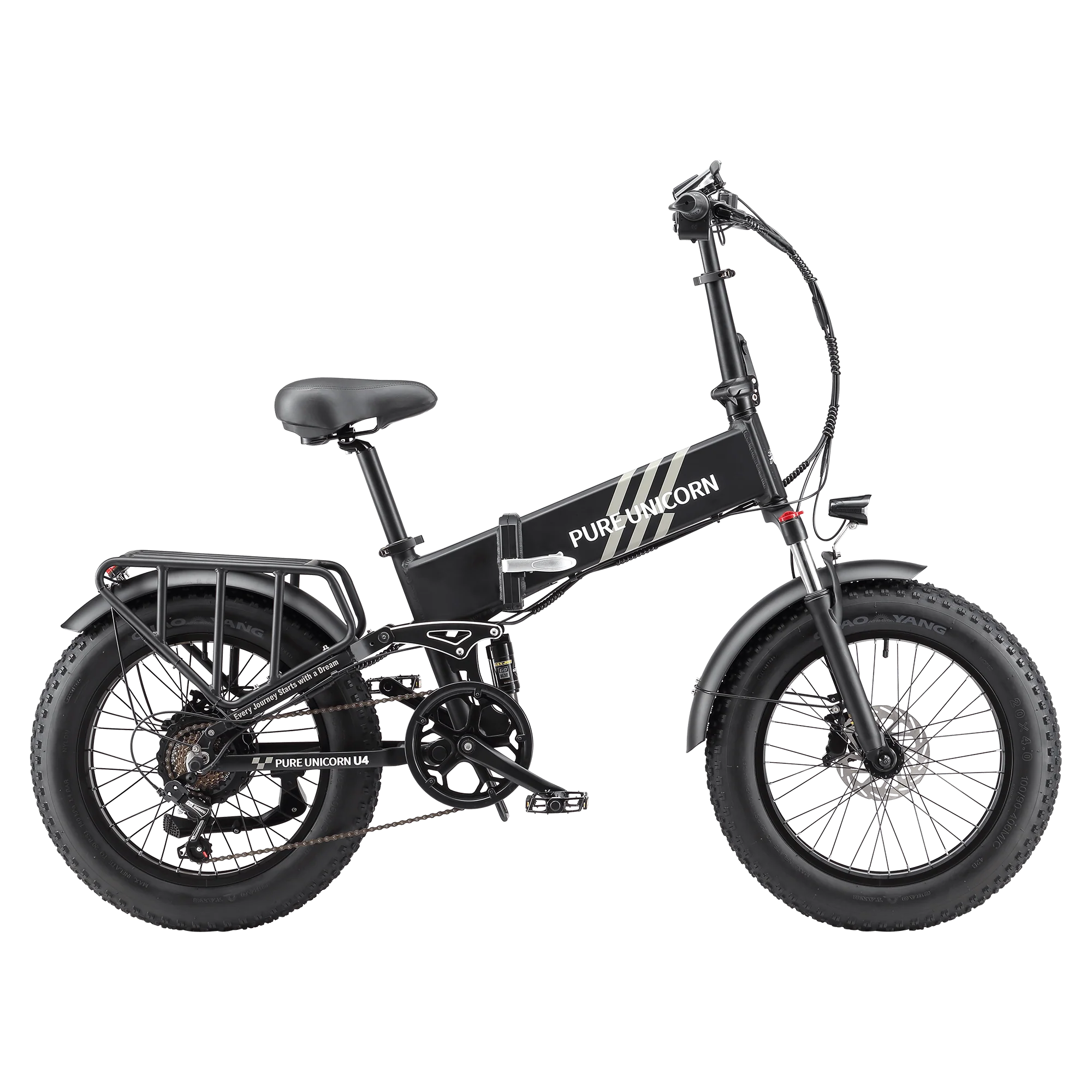 PURE UNICORN U4 48V 1000W 15Ah Electric Bike - Image 3