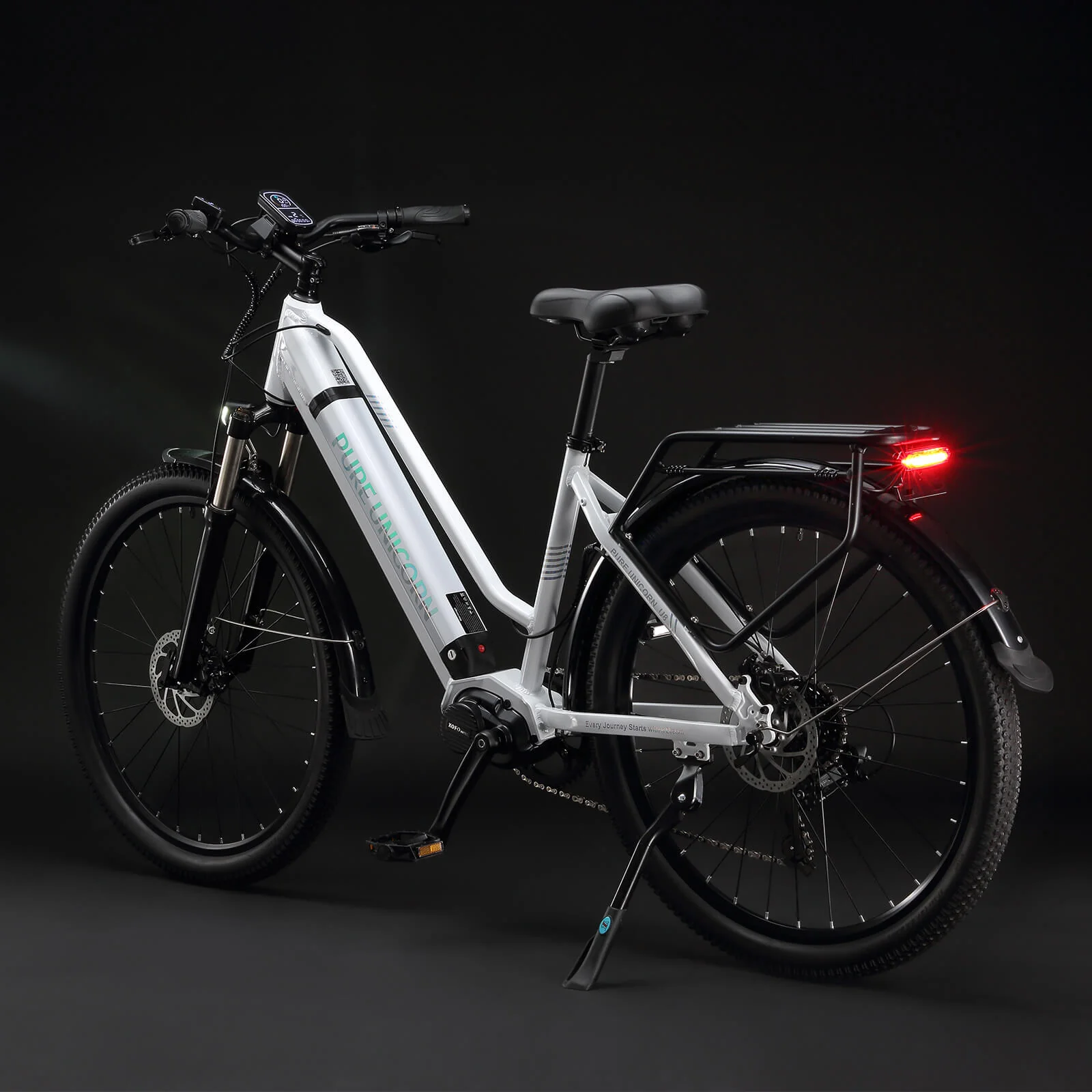 PURE UNICORN U8 48V 500W Mid-Drive Commuter E-Bike with Samsung Battery - Image 7