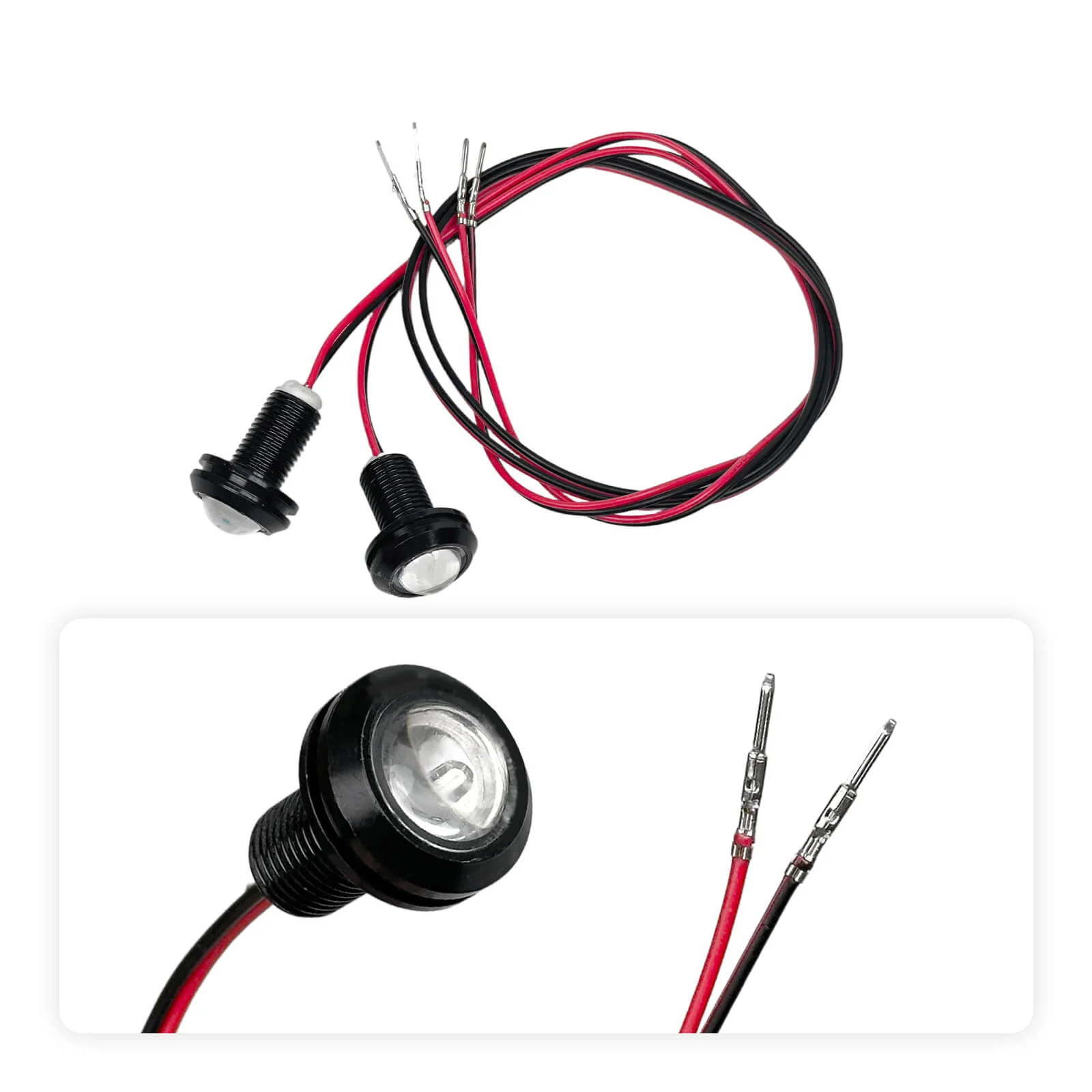 Red Small Lamp Bead For HALO KNIGHT Scooters (Smart LCD Display Compatible) - Image 3
