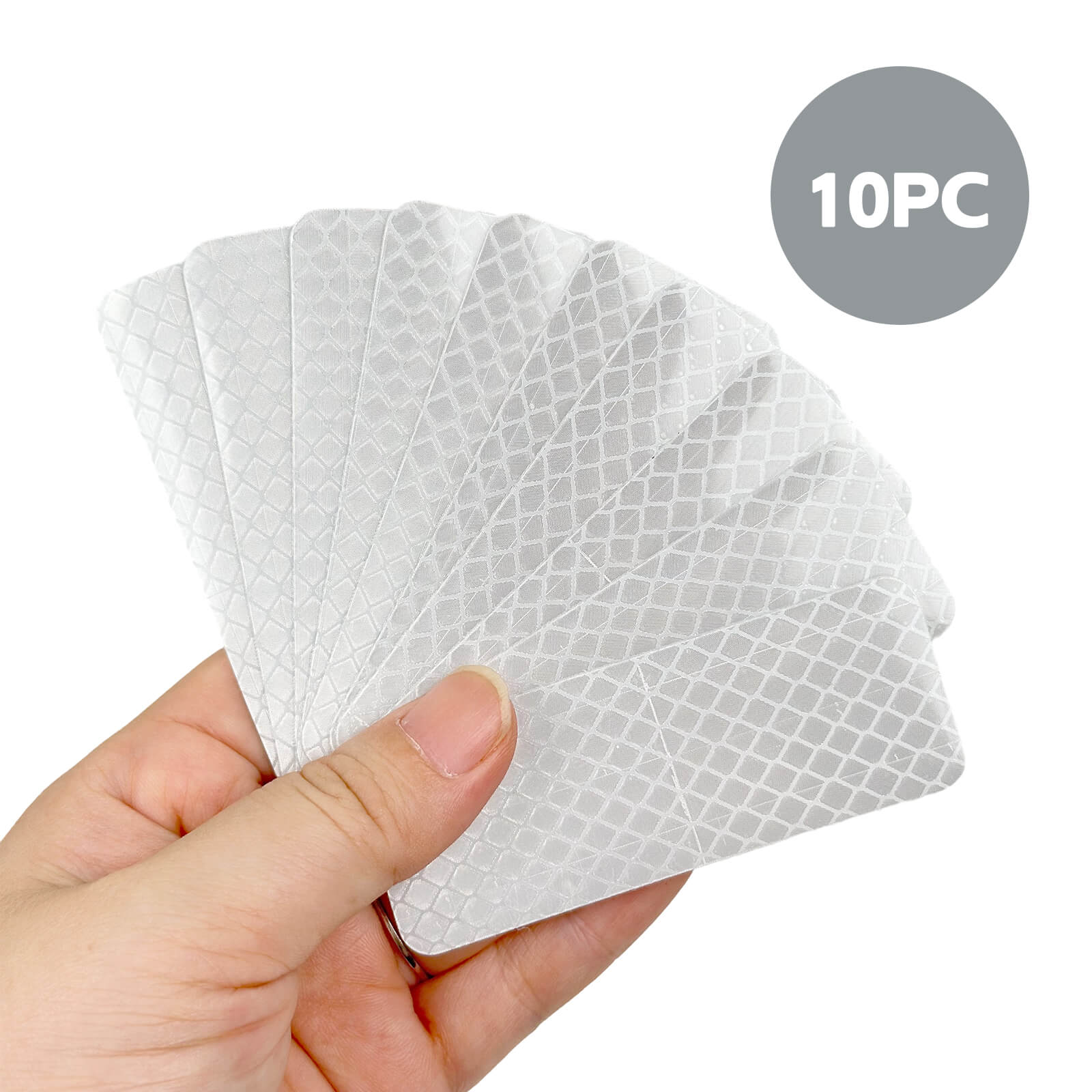 Removable Scooter Reflector Stickers – 10pcs for Night Safety - Image 8