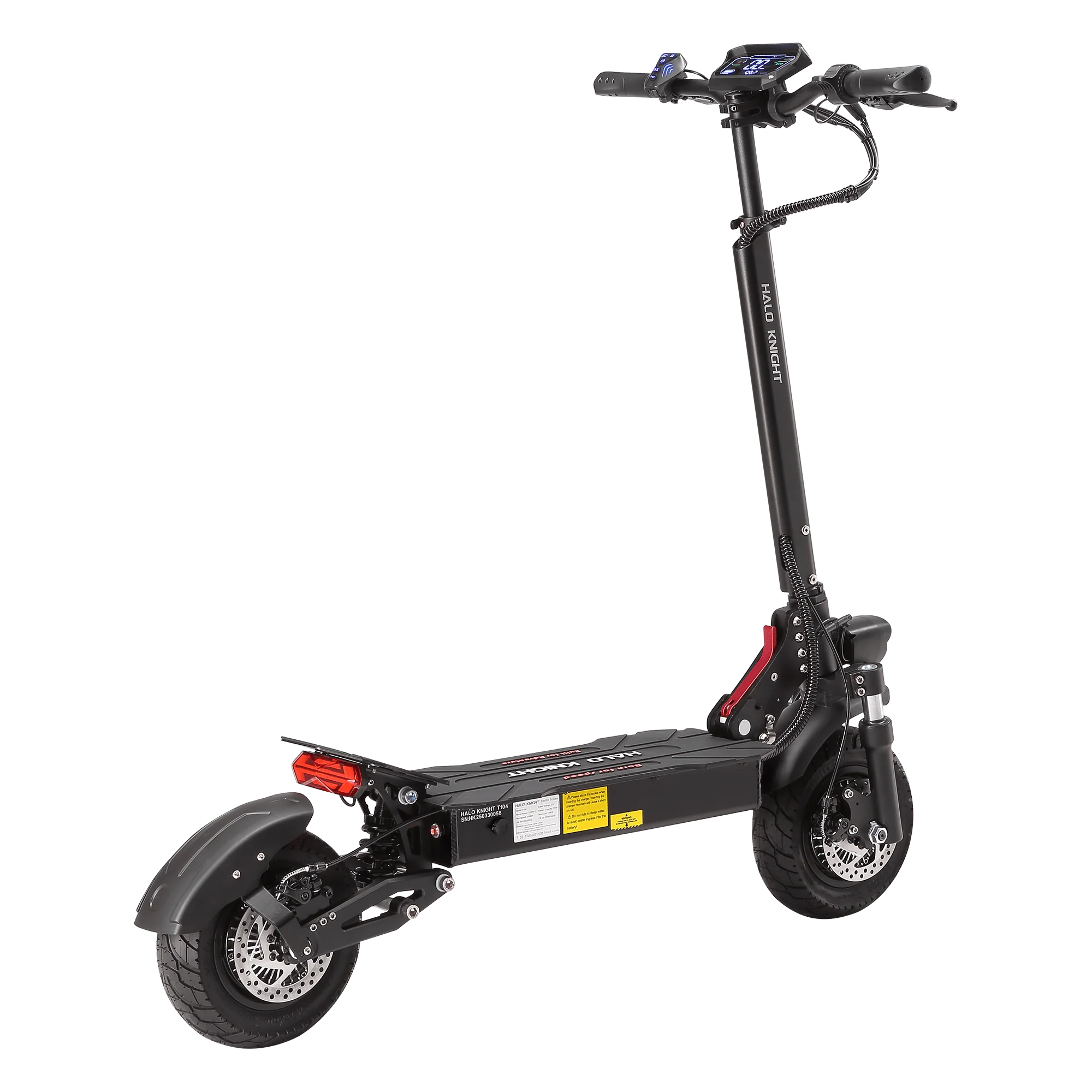 HALO KNIGHT T104 52V 2400W 21Ah Dual Motor Electric Scooter (Upgraded Version) - Image 4