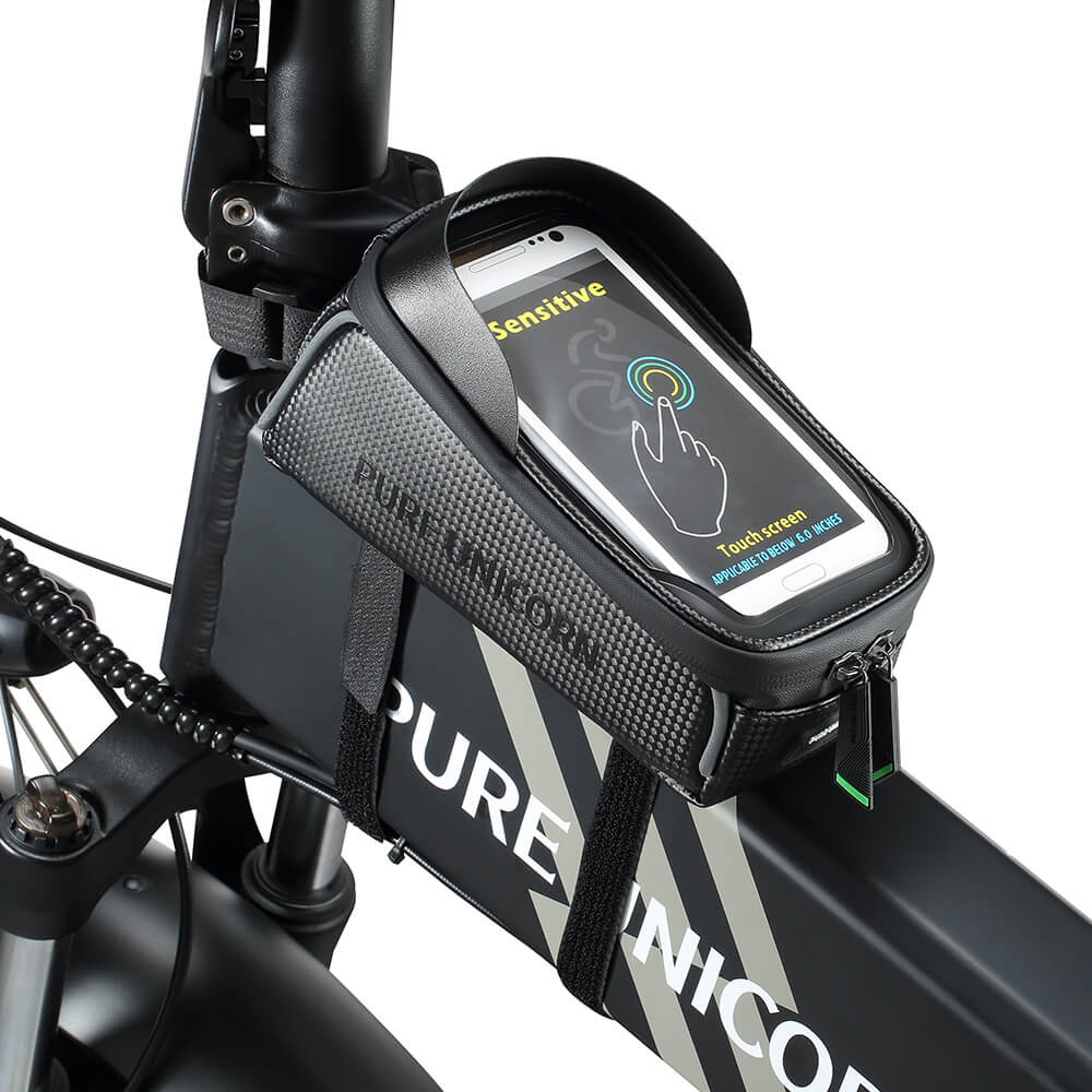 PURE UNICORN Waterproof Bike Top Tube Bag for E-Bike, MTB & City Bicycle - Image 3