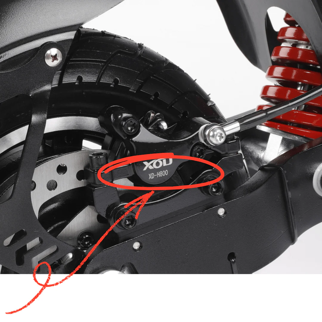 XOD Brake For HALO KNIGHT T108 Electric Scooter - Image 11