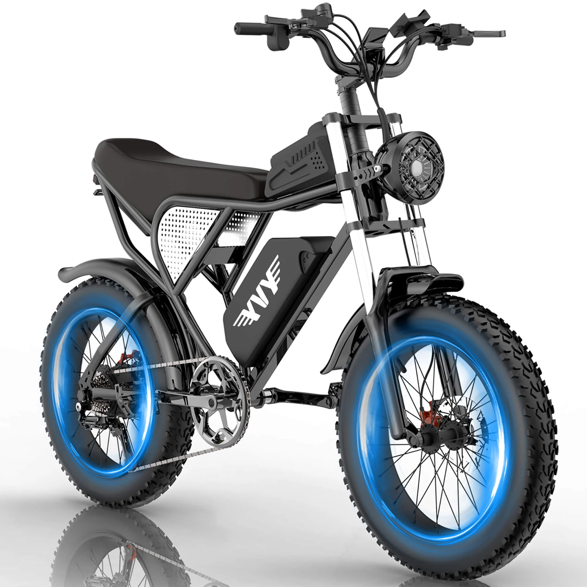 YVY C20 48V 1500W 20Ah Electric Bike - Image 8