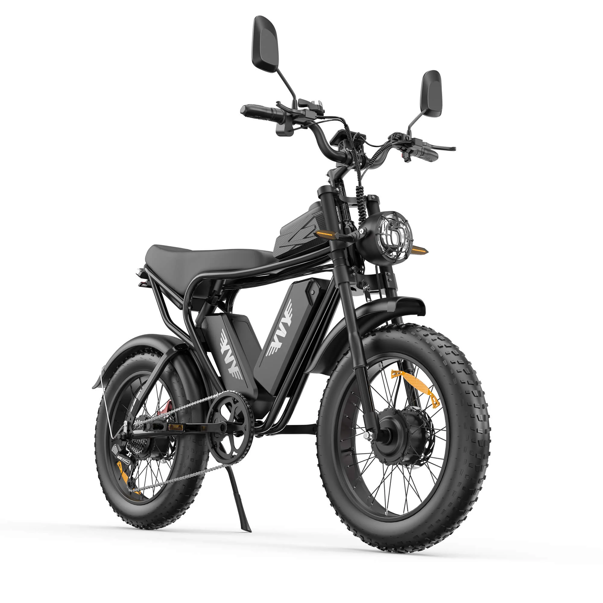 YVY C20Max 52V 2000W 40Ah Dual Motor Electric Bike - Image 5