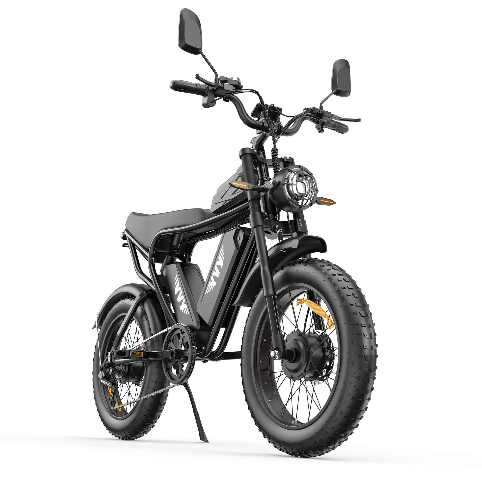YVY C20Max 52V 2000W 40Ah Dual Motor Electric Bike - Image 6