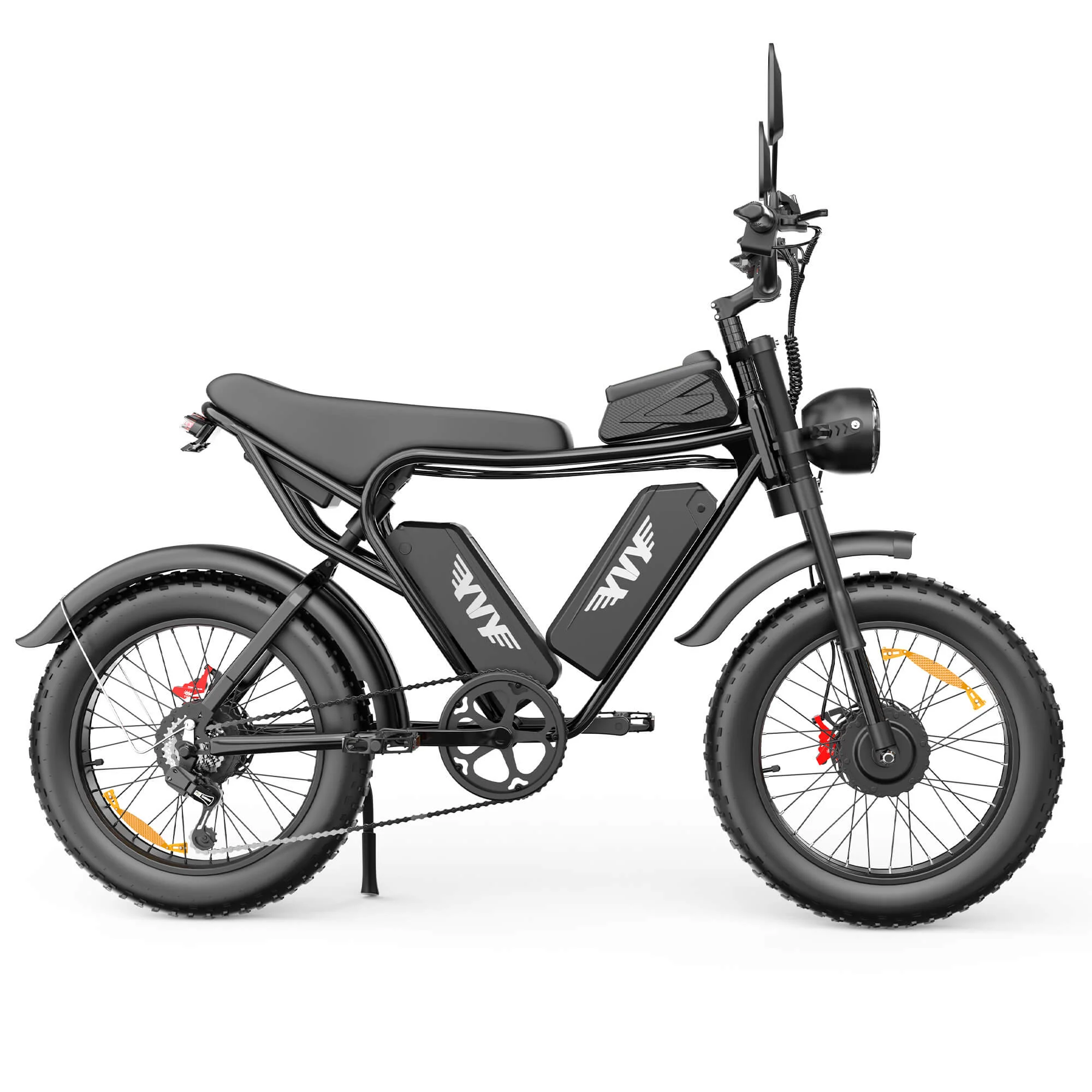 YVY C20Max 52V 2000W 40Ah Dual Motor Electric Bike - Image 7